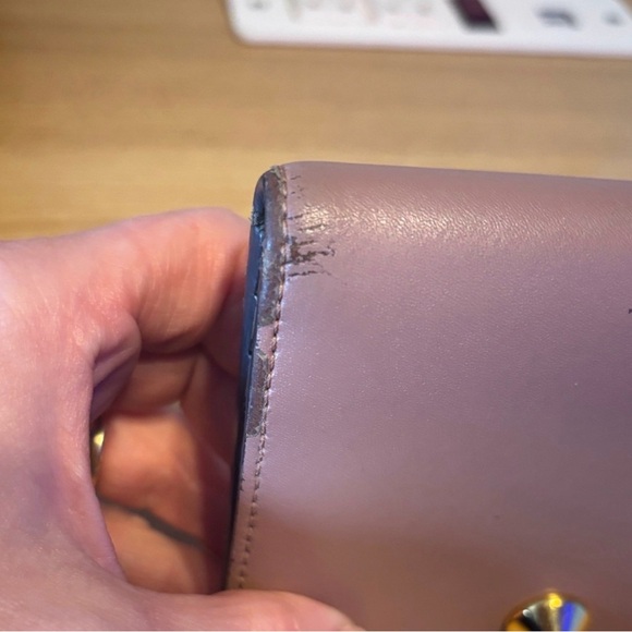 Fendi Blush Pink Leather Snap Wallet | Authentic | Priced for Condition - Picture 4 of 15